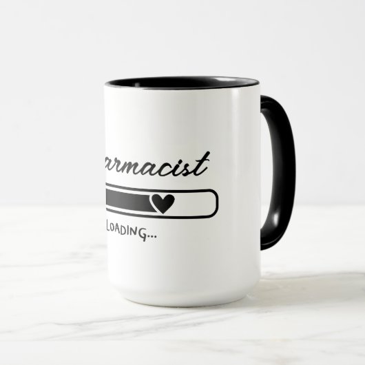 パーソナライズされた薬剤師の将来の薬剤師学位 マグカップ (正面右)