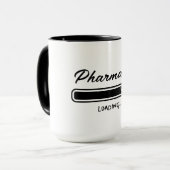 パーソナライズされた薬剤師の将来の薬剤師学位 マグカップ (正面左)