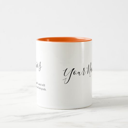 「パーソナライズされた蠍座〔占星術の〕十二宮図のサインと質の高いMag ツートーンマグカップ (中央)