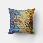 パーソナライズされた装飾用クッション クッション (裏面)