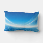 パーソナライズされた装飾用クッション-モダンデザイン ランバークッション (裏面)