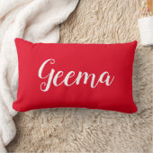 パーソナライズされた装飾用クッション ランバークッション (ブランケット)
