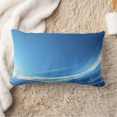 パーソナライズされた装飾用クッション-抽象芸術アートワーク ランバークッション (ブランケット)