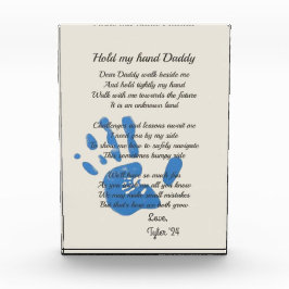 パーソナライズされた親愛詩 フォトブロック