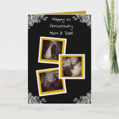 パーソナライズされた記念写真カード カード (正面)