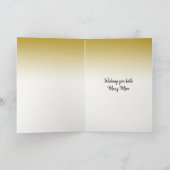 パーソナライズされた記念写真カード カード (内部)