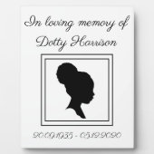 パーソナライズされた記念写真プラーク フォトプラーク (正面)