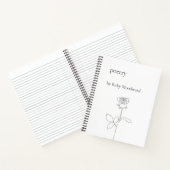 パーソナライズされた詩 ノートブック (内部)