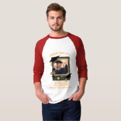 パーソナライズされた誇りを持ったパパ Tシャツ (正面フル)