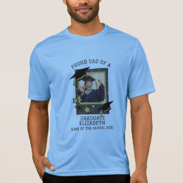 パーソナライズされた誇りを持ったパパ Tシャツ