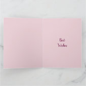 パーソナライズされた誕生日おめでとう カード (内部)