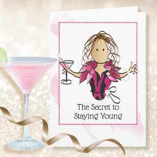 パーソナライズされた誕生日おもしろいカード カード