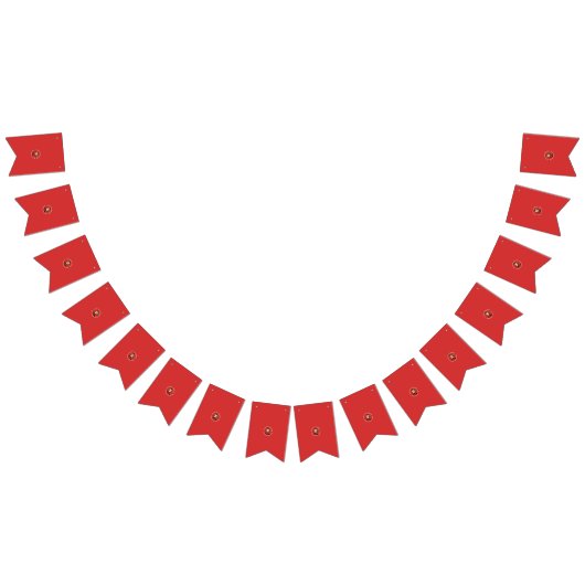 パーソナライズされた誕生日と結婚のバンティンバナー バンティングフラッグ (全)