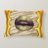 パーソナライズされた誕生日の贈り結婚物 アクセントクッション (裏面)