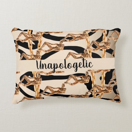 パーソナライズされた誕生日の贈り結婚物 アクセントクッション (正面)