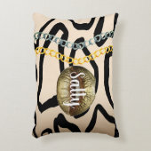 パーソナライズされた誕生日の贈り結婚物 アクセントクッション (正面(垂直))