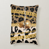 パーソナライズされた誕生日の贈り結婚物 アクセントクッション (裏面(縦))