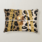 パーソナライズされた誕生日の贈り結婚物 アクセントクッション (裏面)