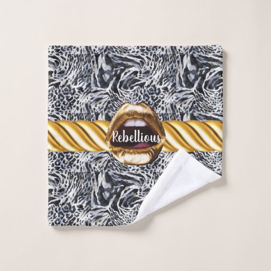 パーソナライズされた誕生日の贈り結婚物 ウォッシュタオル (ウォッシュタオル)