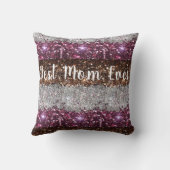 パーソナライズされた誕生日の贈り結婚物 クッション (裏面)