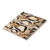 パーソナライズされた誕生日の贈り結婚物 タイル (側面)