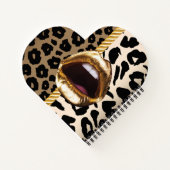 パーソナライズされた誕生日の贈り結婚物 ノートブック (裏面)