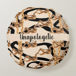 パーソナライズされた誕生日の贈り結婚物 ラウンドクッション