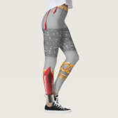 パーソナライズされた誕生日の贈り結婚物 レギンス (右)