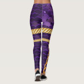 パーソナライズされた誕生日の贈り結婚物 レギンス (裏面)