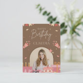 パーソナライズされた誕生日カード サンキューカード (スタンド正面)