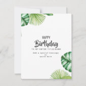 パーソナライズされた誕生日カード-誕生日カード作成者 カード (正面)