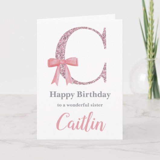 パーソナライズされた誕生日カードC シーズンカード (正面)