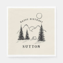 パーソナライズされた誕生日キャンプ