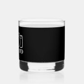 パーソナライズされた誕生日ギフトアイディア写真のアップロード ウイスキーグラス (左)