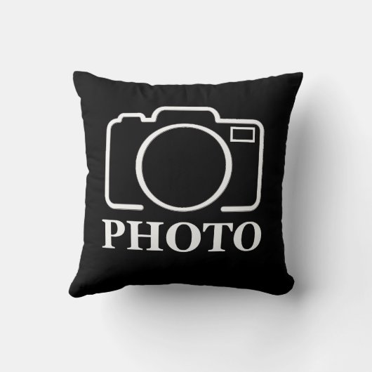 パーソナライズされた誕生日ギフトアイディア写真のアップロード クッション (裏面)