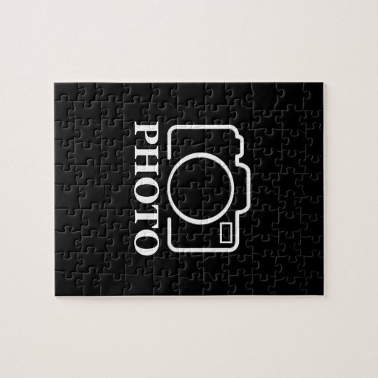 パーソナライズされた誕生日ギフトアイディア写真のアップロード ジグソーパズル (横)