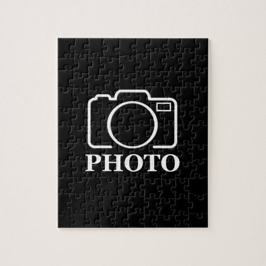 パーソナライズされた誕生日ギフトアイディア写真のアップロード ジグソーパズル (縦)