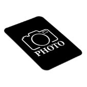 パーソナライズされた誕生日ギフトアイディア写真のアップロード マグネット (右側)