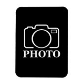 パーソナライズされた誕生日ギフトアイディア写真のアップロード マグネット (縦)