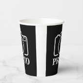 パーソナライズされた誕生日ギフトアイディア写真のアップロード 紙コップ (左)