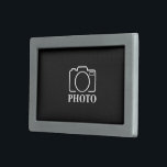 パーソナライズされた誕生日ギフトアイディア写真のアップロード 長方形ベルトバックル<br><div class="desc">写真やロカスタマイズゴやテキストを使用して作成できます。カスタマイズのページに好きなように配置できる。ユニークモダンシンプルや個人の選択だ。</div>