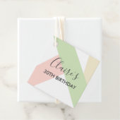 パーソナライズされた誕生日ギフトラベル、誕生日ラベル フェイバータグ (インサイチュ)