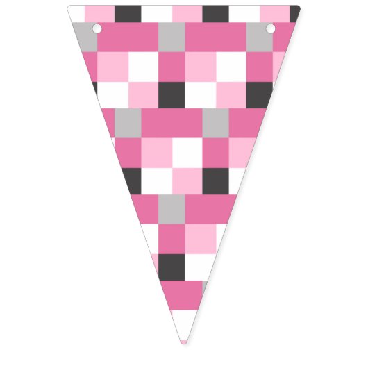 パーソナライズされた誕生日ゲームをテーマにした バンティングフラッグ (第1の旗)