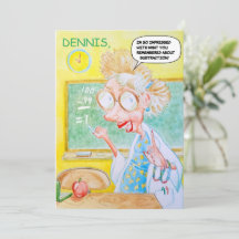 パーソナライズされた誕生日サンキューカード