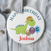 パーソナライズされた誕生日バッジ – 6今日 缶バッジ (インサイチュ)