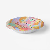 パーソナライズされた誕生日プレート, 10誕生日プレート ペーパーボウル (傾斜あり)