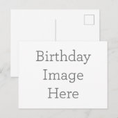 ポストカード, サイズ: スタンダードポストカード, ペーパー: シグネチャーマット, 封筒: なし (正面/裏面)