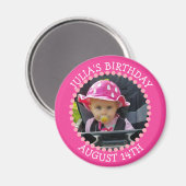 パーソナライズされた誕生日リマインダー磁石 マグネット (正面/裏面)