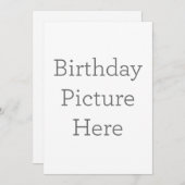 フラット招待状, サイズ: 12.7cm x 17.8cm, ペーパー: シグネチャーマット, 封筒: ホワイト (正面/裏面)