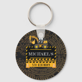パーソナライズされた誕生日建築 キーホルダー